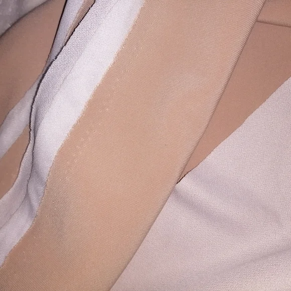 Beige Lined Fabric - Picture 4 of 5